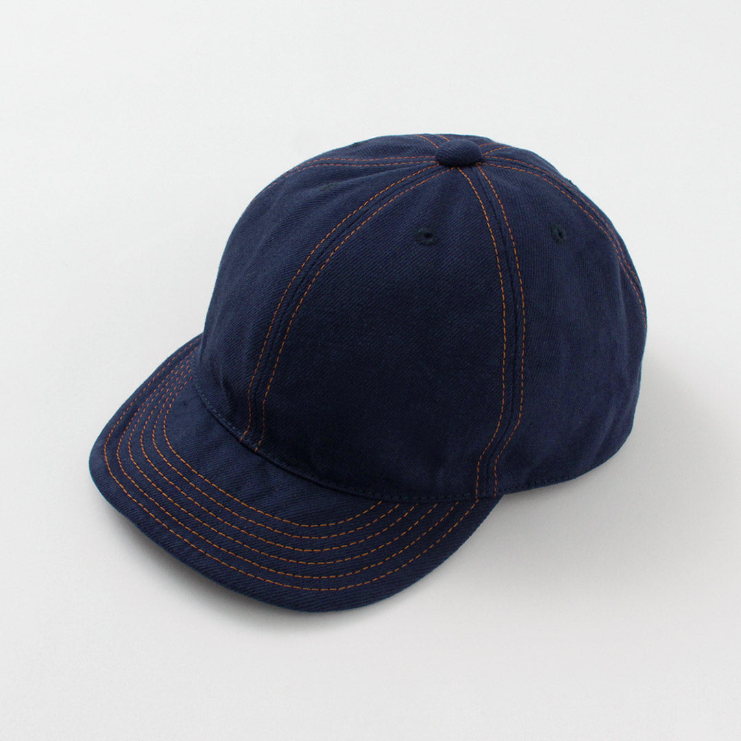 HIGHER / Blue Selvage Denim Cinchback Cap