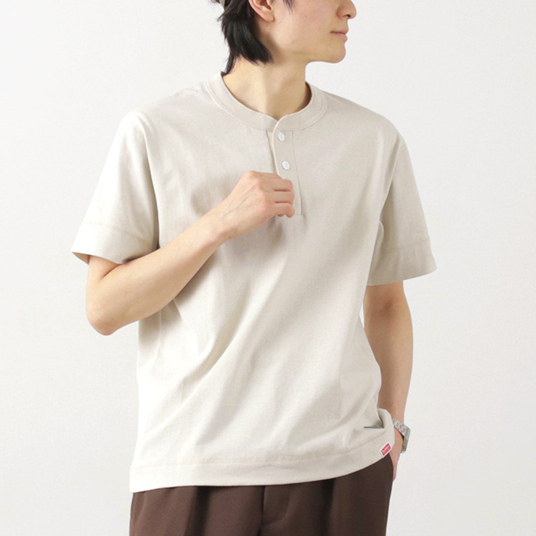 Health Knit / Healthknit X Rag Henry Neck T卹