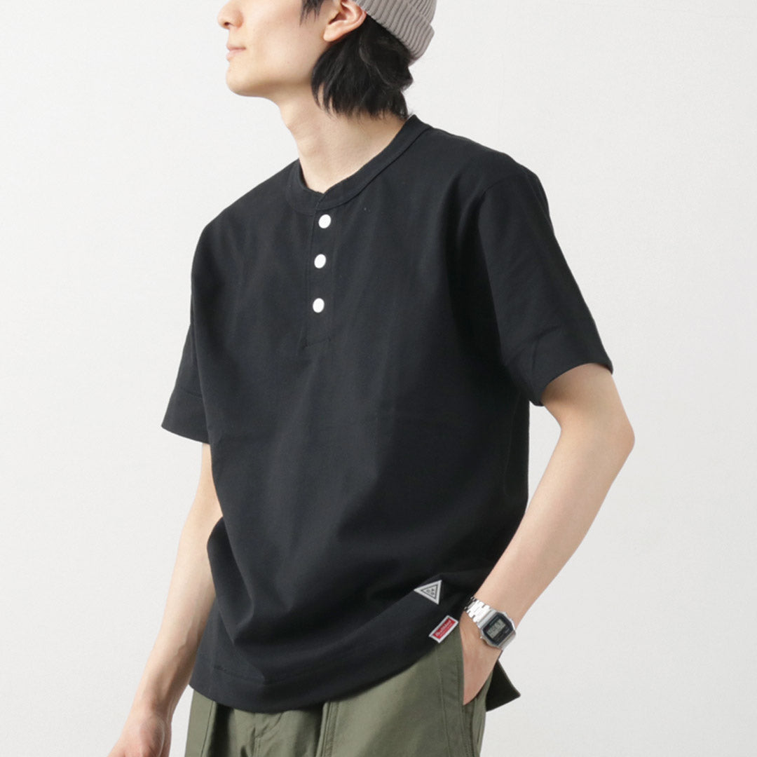 T-shirt HealthKnit / Healthknit x Rag Henry Neck