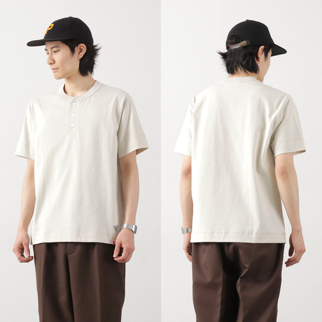 Health Knit / Healthknit X Rag Henry Neck T卹