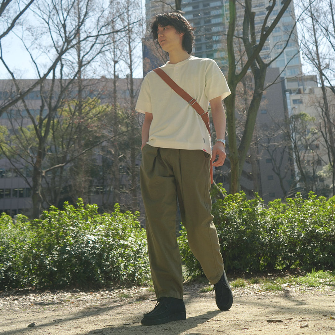 Health Knit / Healthknit X Rag Henry Neck T卹