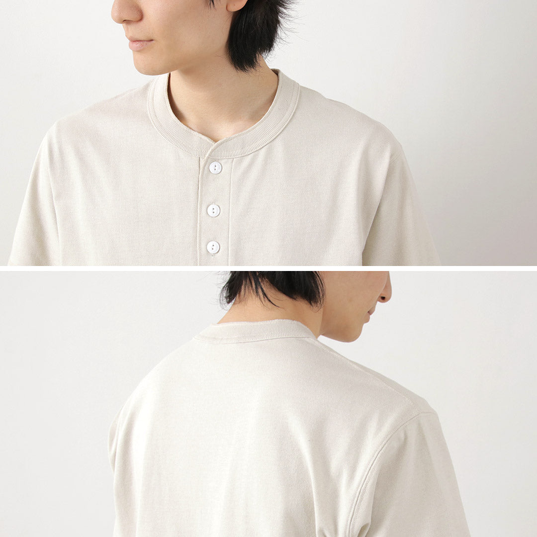 T-shirt HealthKnit / Healthknit x Rag Henry Neck