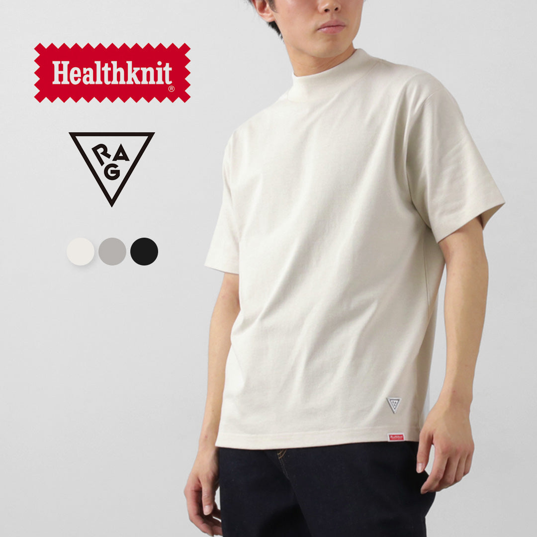 Healthnit / Healthnit × Rag Mock Neck T-Shirt