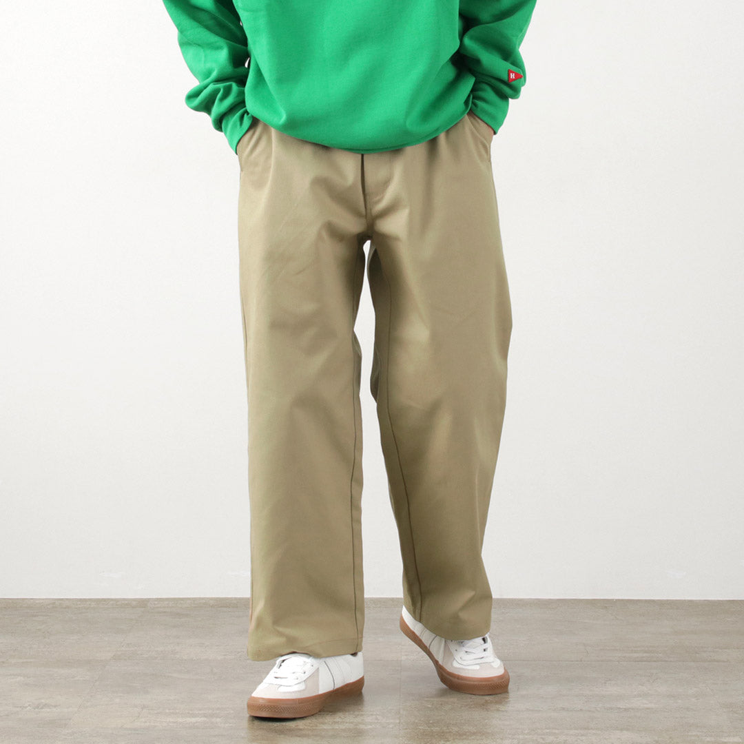 UNIVERSAL OVERALL / Heritage T/C Volume Trousers STONE CARVERE