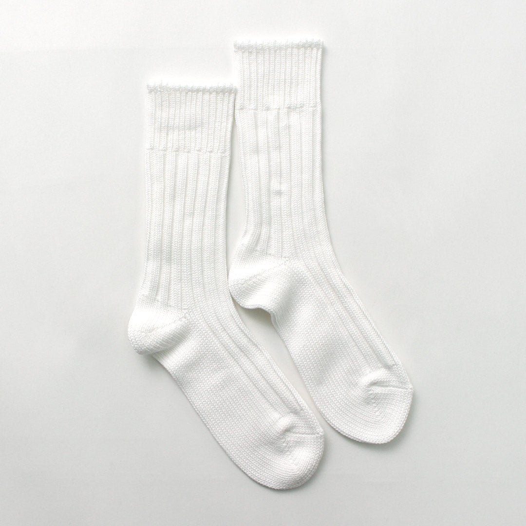 DECKA QUALITY SOCKS / Heavyweight Plain Crew Socks