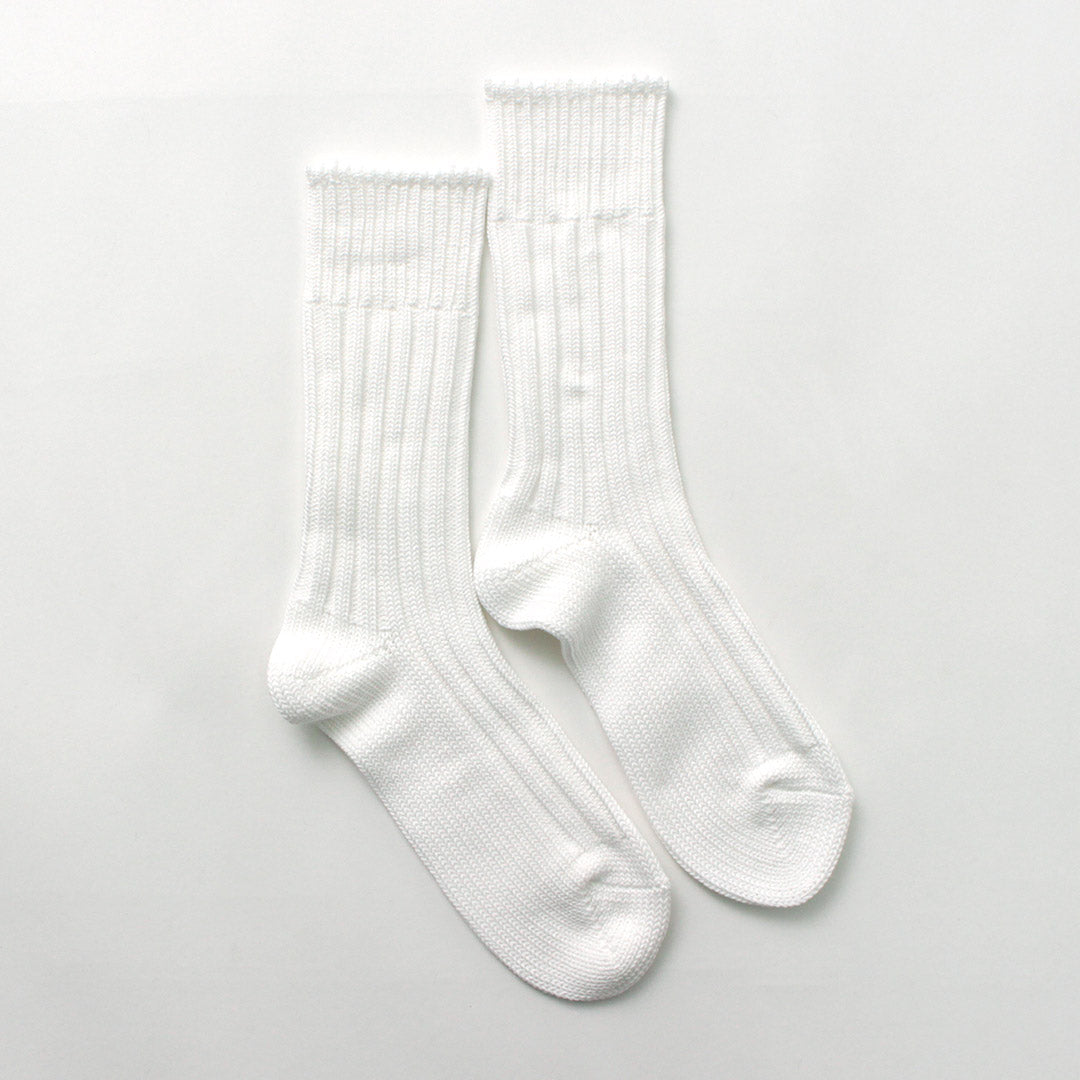 DECKA QUALITY SOCKS / Heavyweight Plain Crew Socks