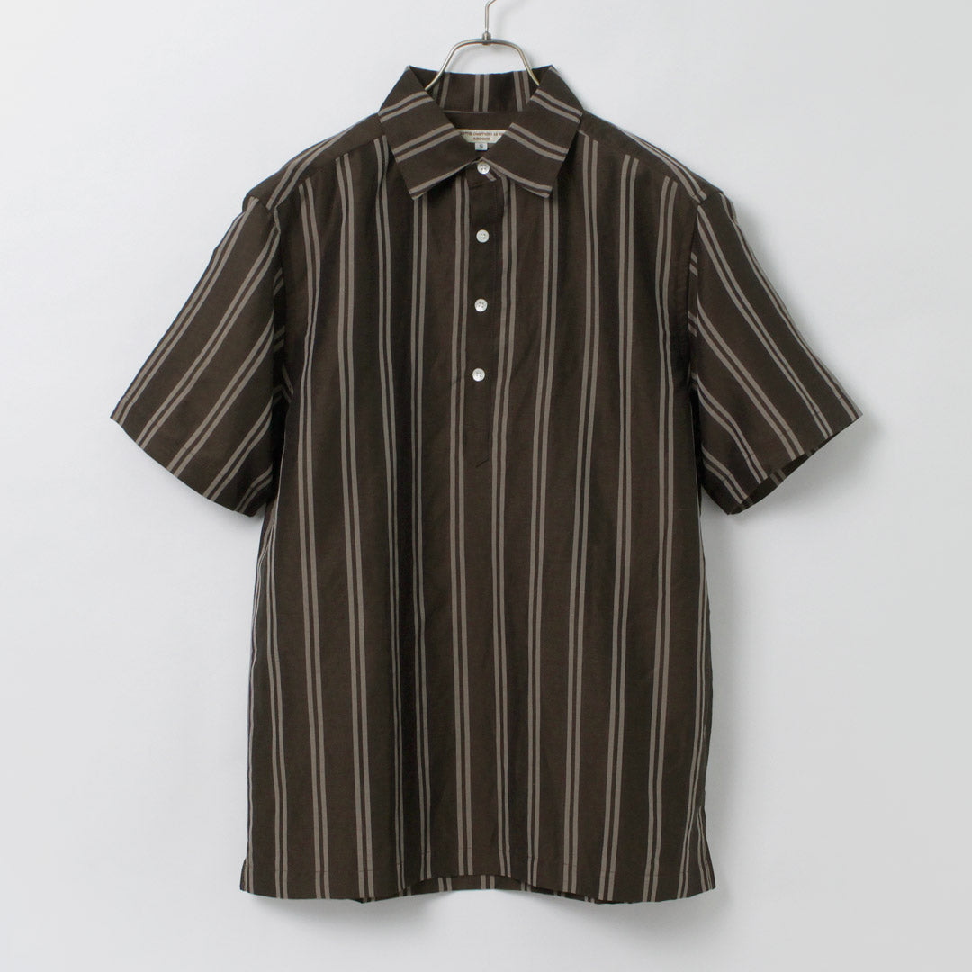 Rococo / Cupro Linen Woven Poloshirt