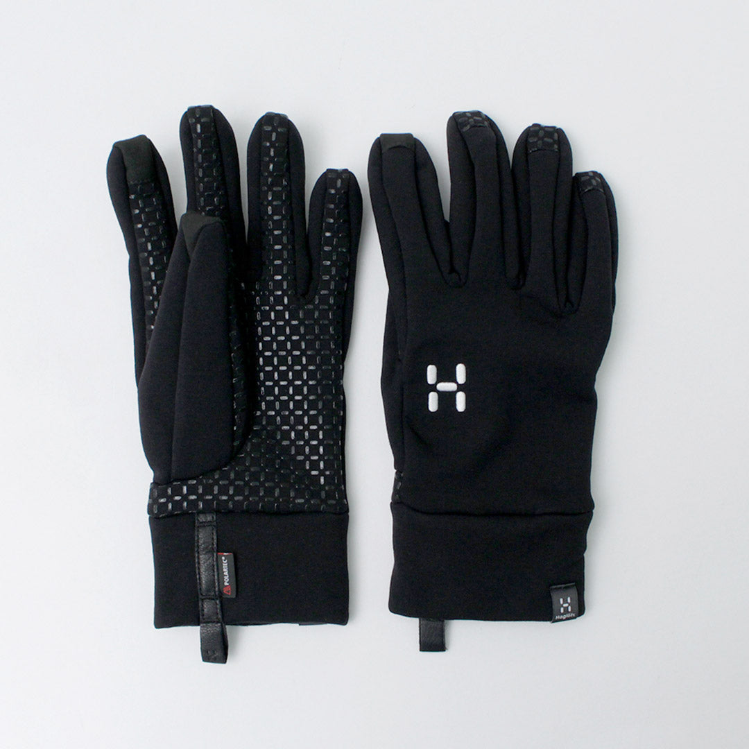 HAGLOFS / Power Stretch Grip Gloves