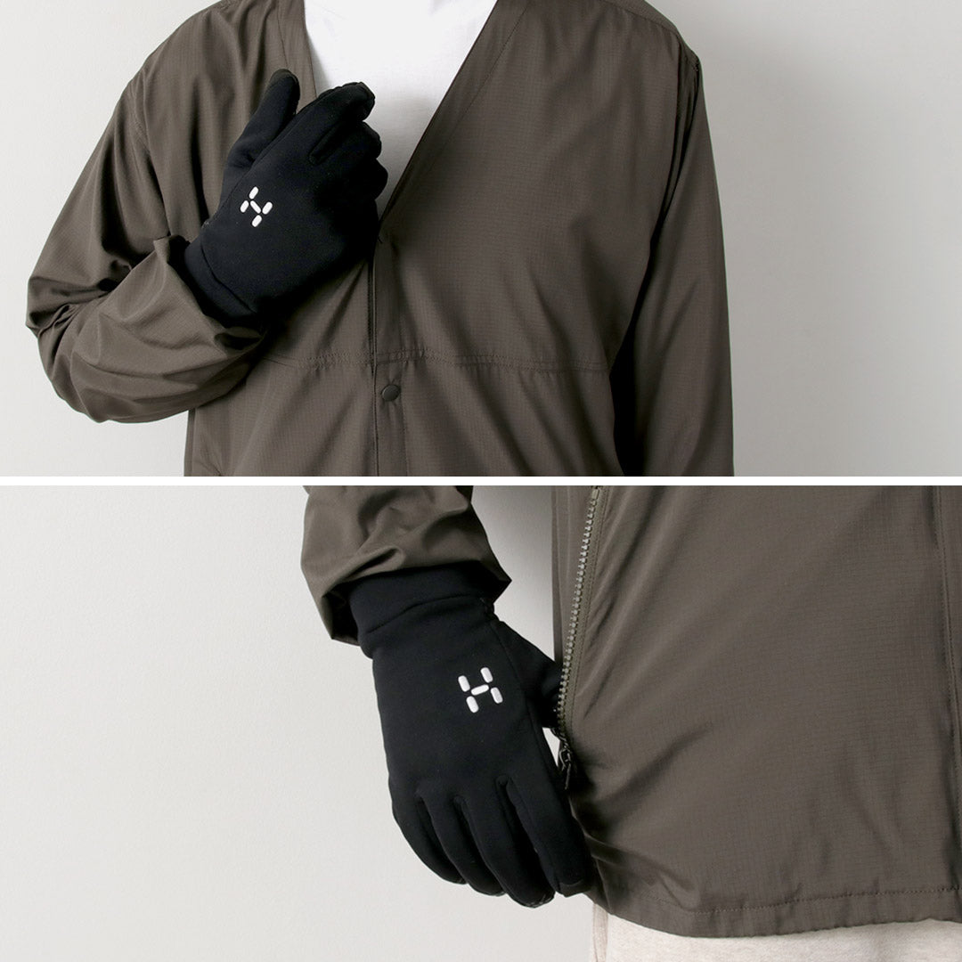 HAGLOFS / Power Stretch Grip Gloves