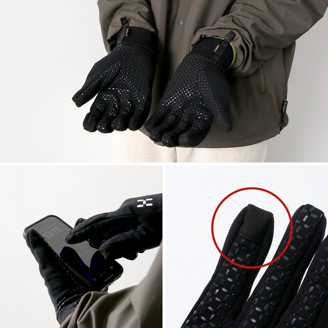 HAGLOFS / Power Stretch Grip Gloves