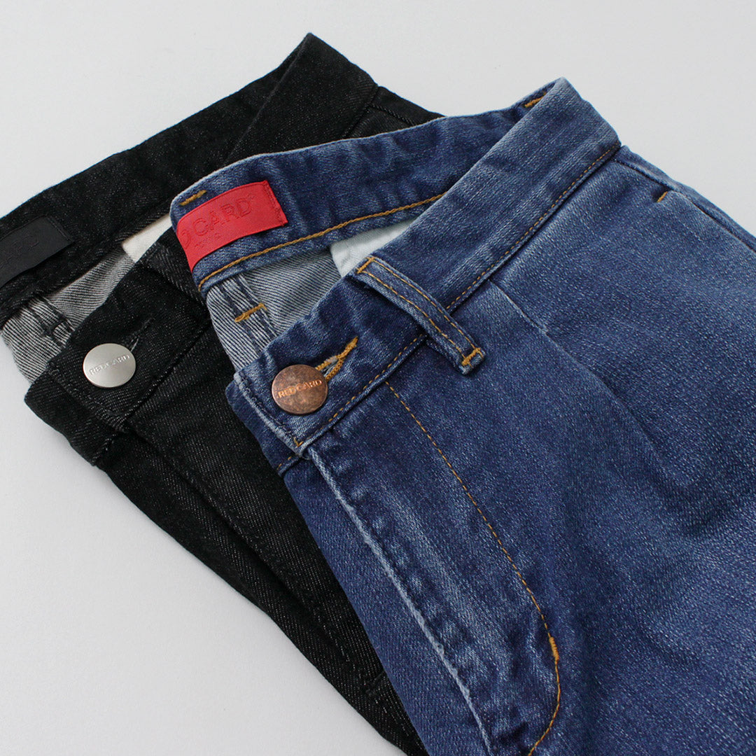 RED CARD / Slack - denim slacks