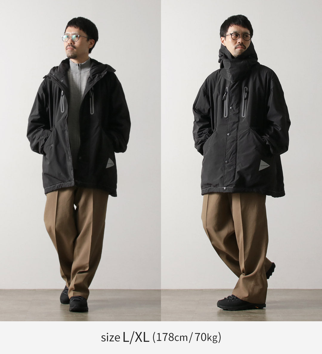 AND WANDER / Fishtail Octa Coat