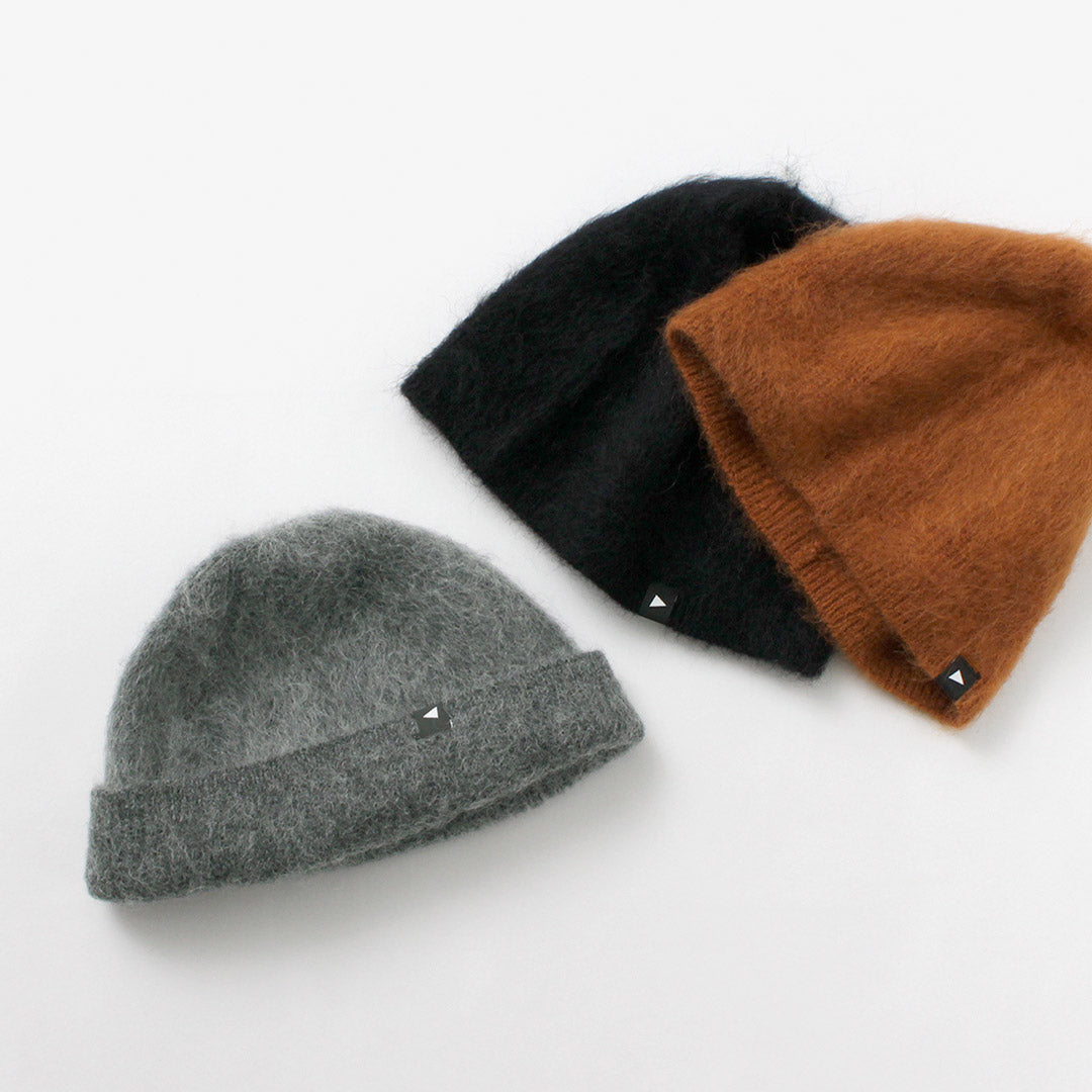 AND WANDER / Mohair Wool Knit Cap