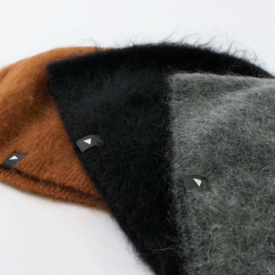 AND WANDER / Mohair Wool Knit Cap