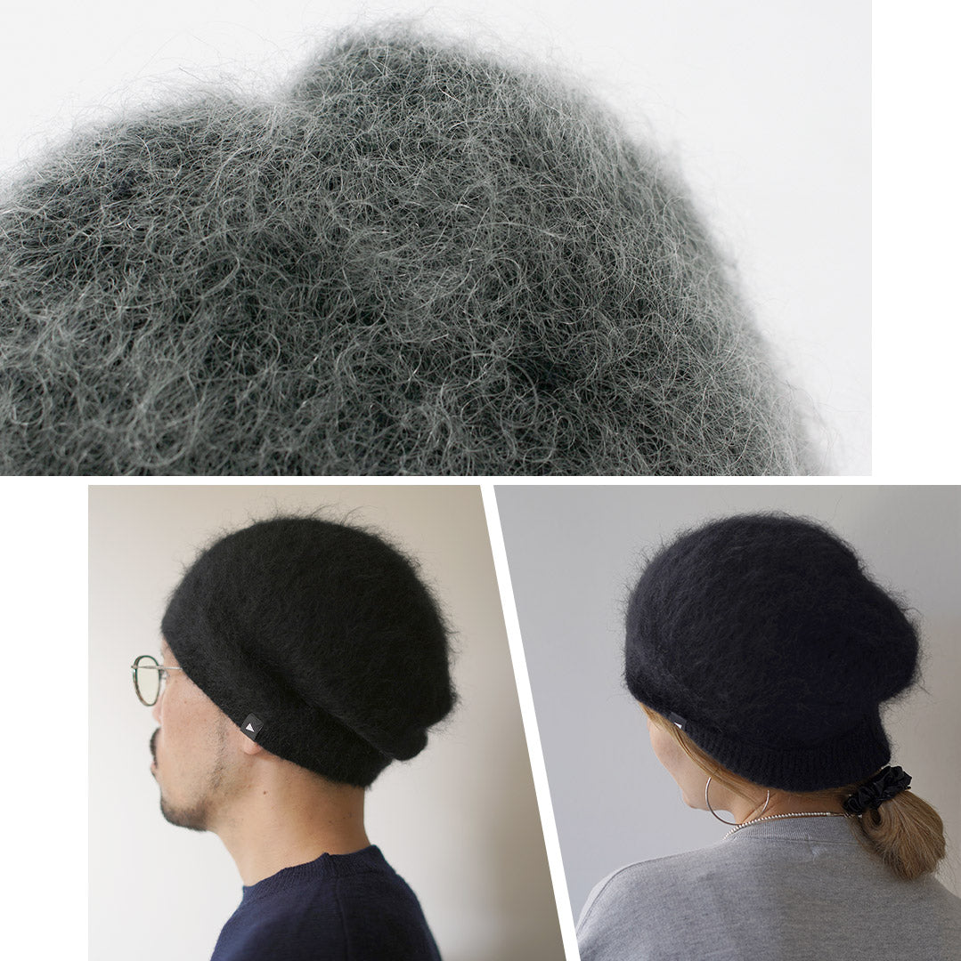 AND WANDER / Mohair Wool Knit Cap