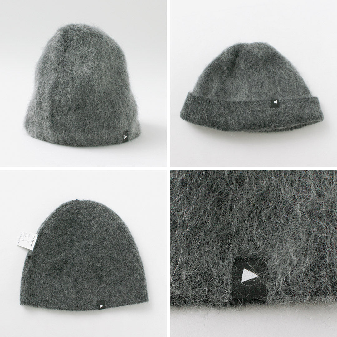 AND WANDER / Mohair Wool Knit Cap