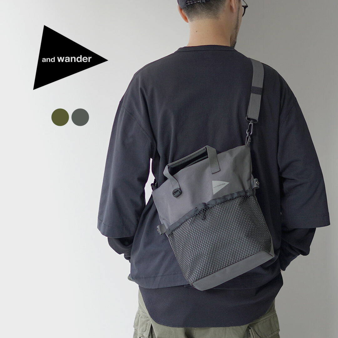 AND WANDER / PE/CO 2-way bag