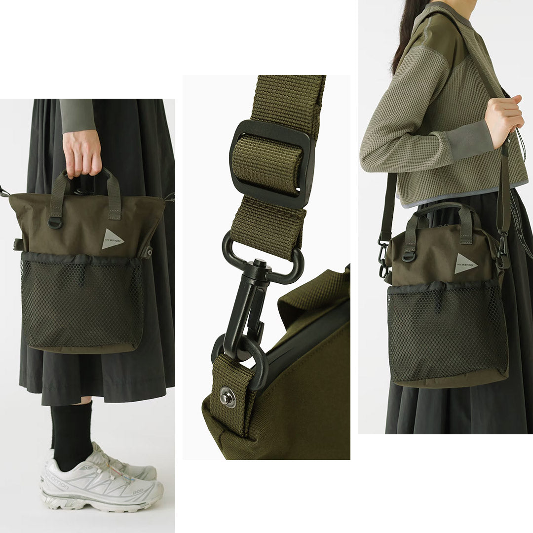 AND WANDER / PE/CO 2-way bag