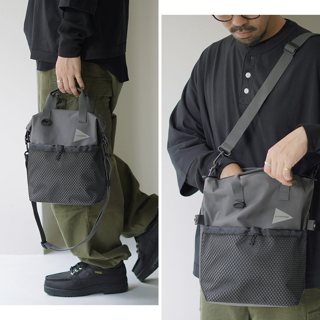 AND WANDER / PE/CO 2-way bag