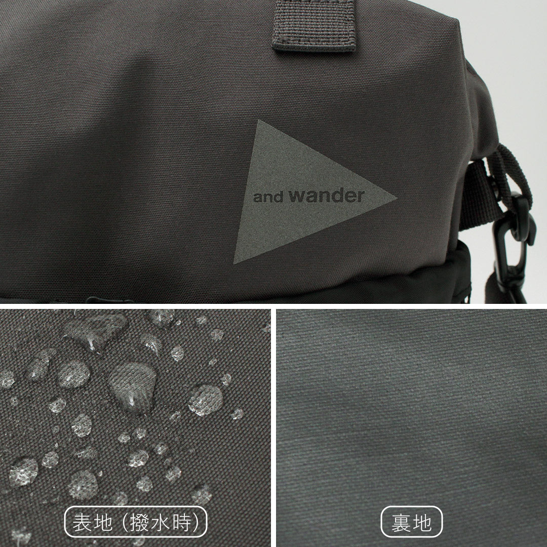 AND WANDER / PE/CO 2-way bag