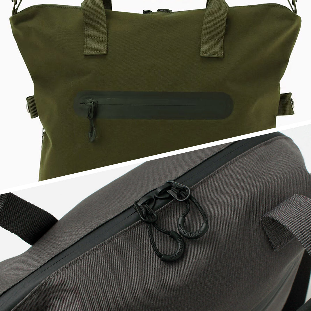 AND WANDER / PE/CO 2-way bag