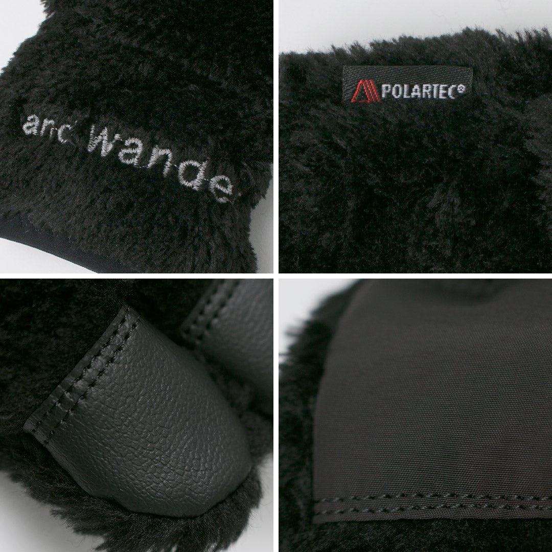 AND WANDER / High-Loft Fleece Gloves