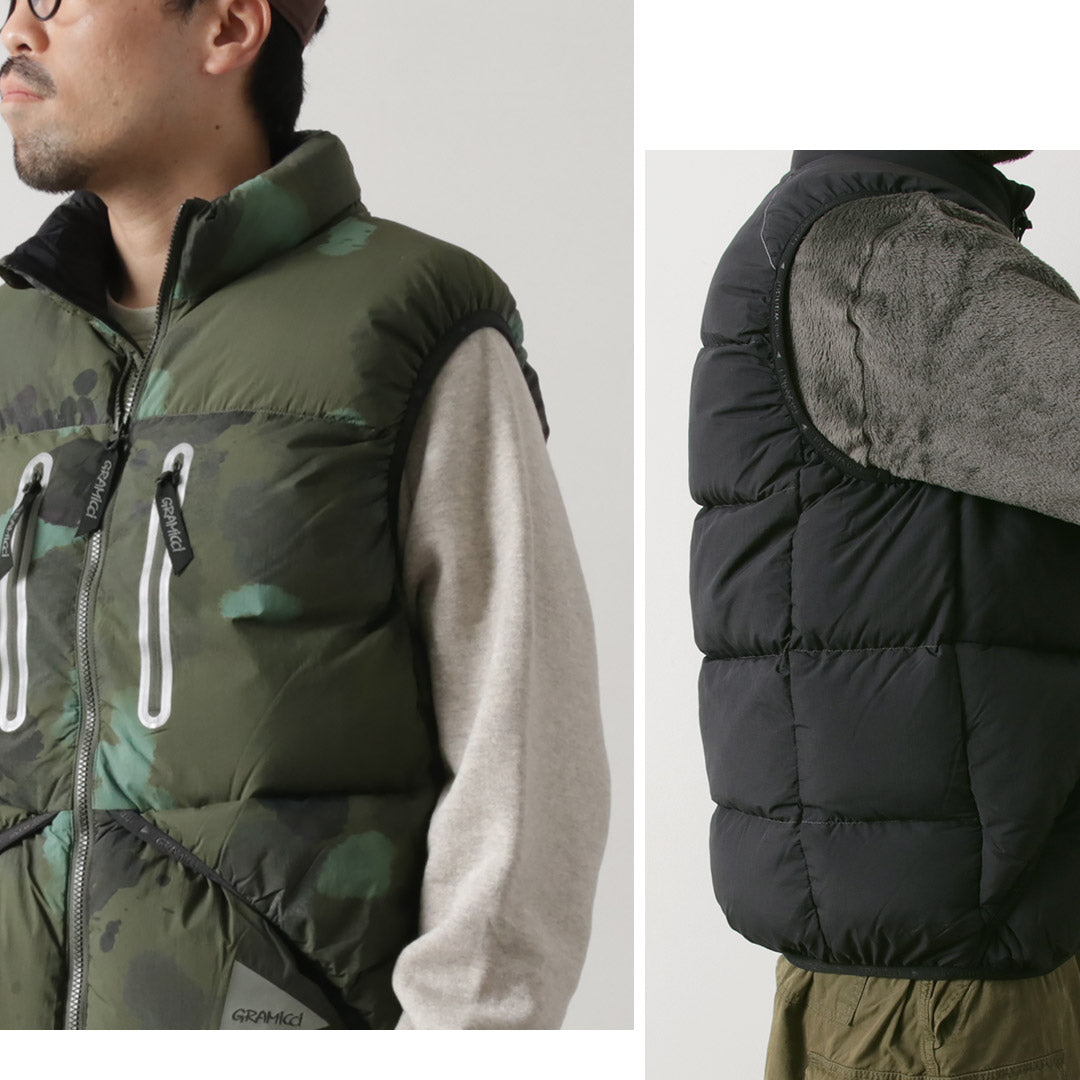 AND WANDER / Gramicci Down Vest