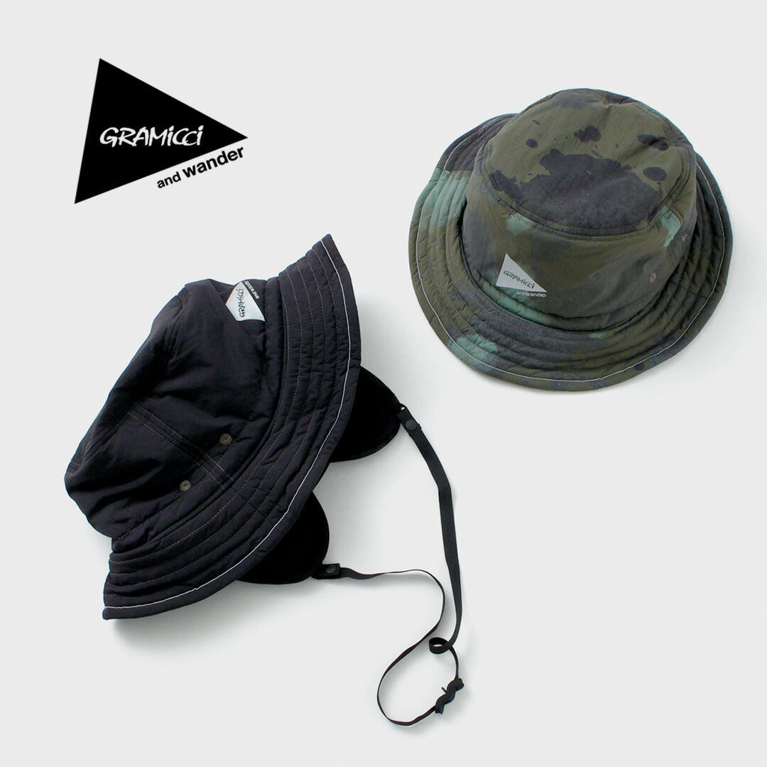 AND WANDER / Gramiche Padded Hat