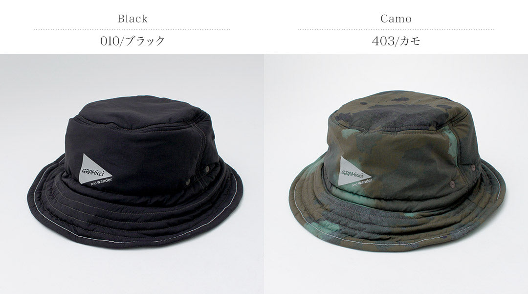 AND WANDER / Gramiche Padded Hat