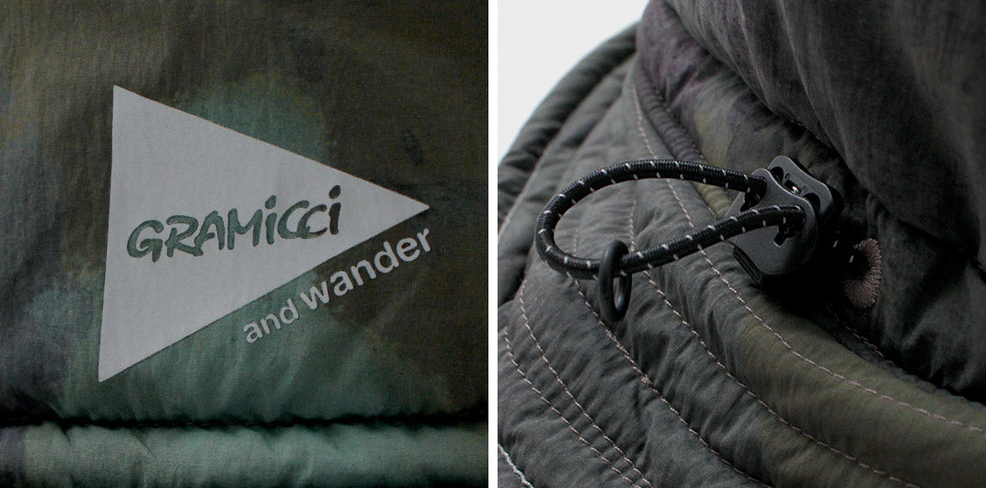 AND WANDER / Gramiche Padded Hat