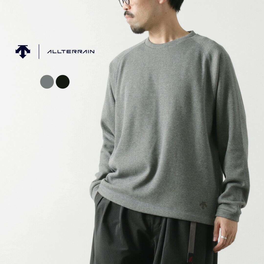 DESCENTE ALLTERRAIN81 / Bomber Long Sleeve Crew