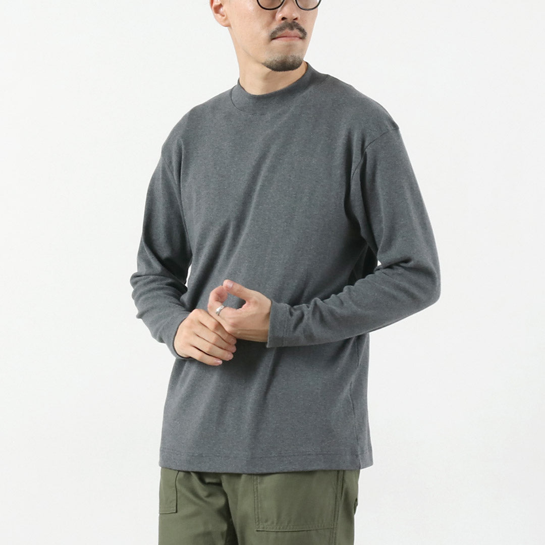 GICIPI / Delfino Crew Neck Basic Fit Long Sleeve Cut and Sewn