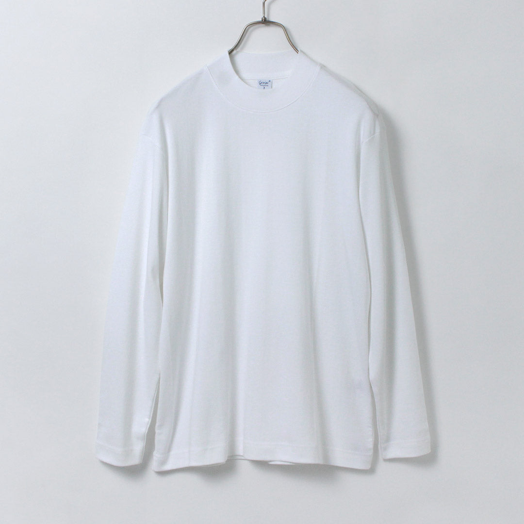 GICIPI / Delfino Crew Neck Basic Fit Long Sleeve Cut and Sewn