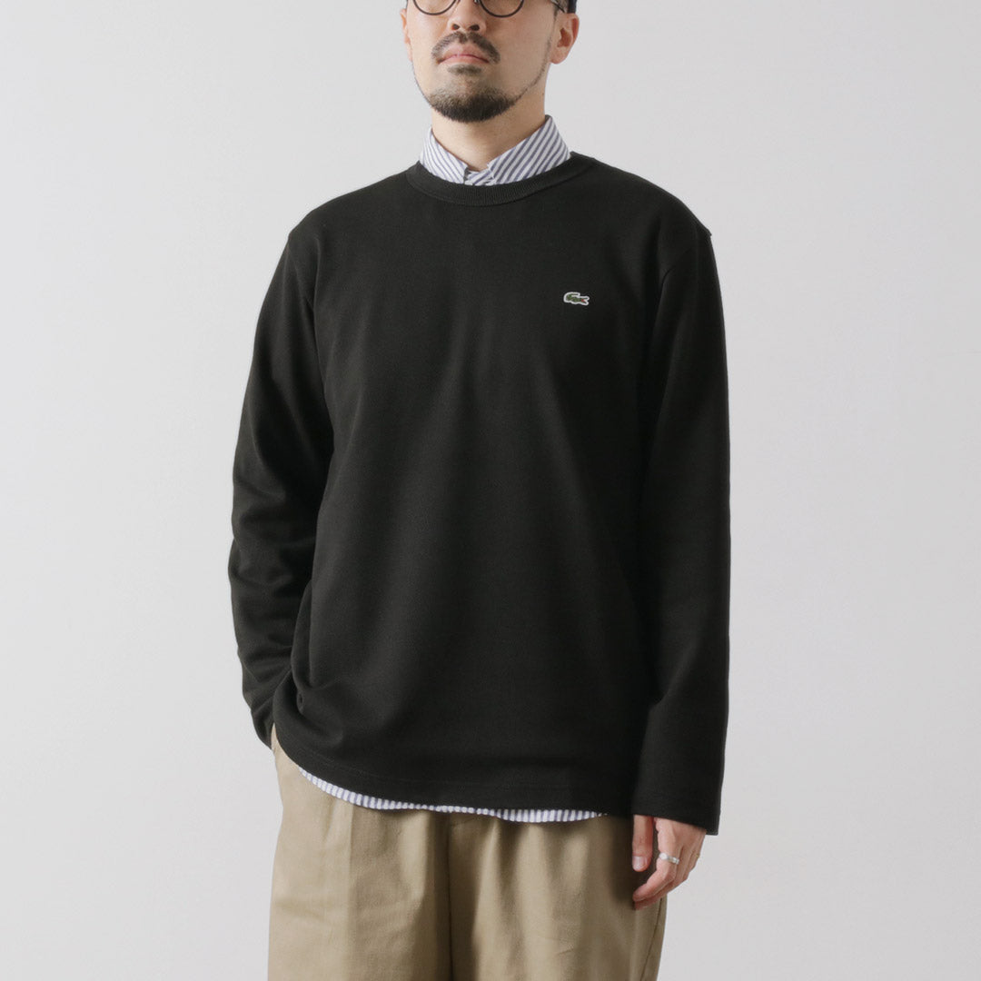 LACOSTE / Classic Fit Pique Long Sleeve T-Shirt