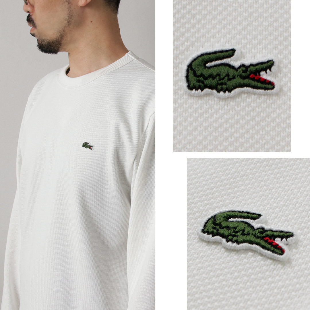 LACOSTE / Classic Fit Pique Long Sleeve T-Shirt