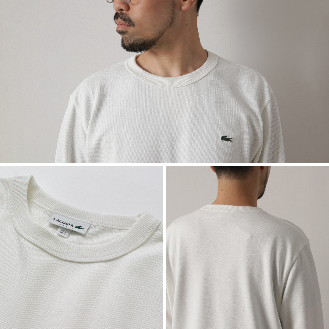 LACOSTE / Classic Fit Pique Long Sleeve T-Shirt