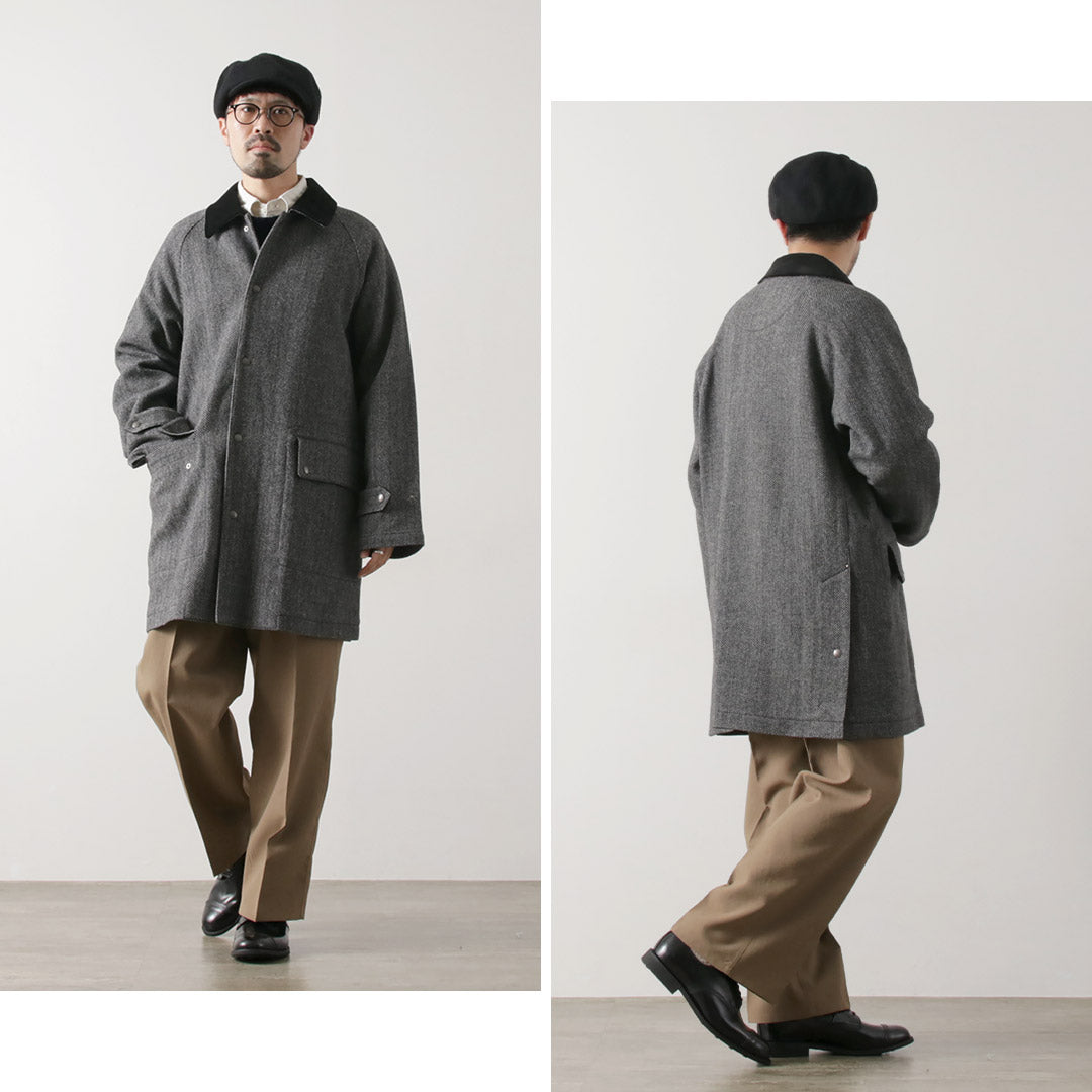 TRADITIONAL WEATHERWEAR / HARROGATE mid-length field coat