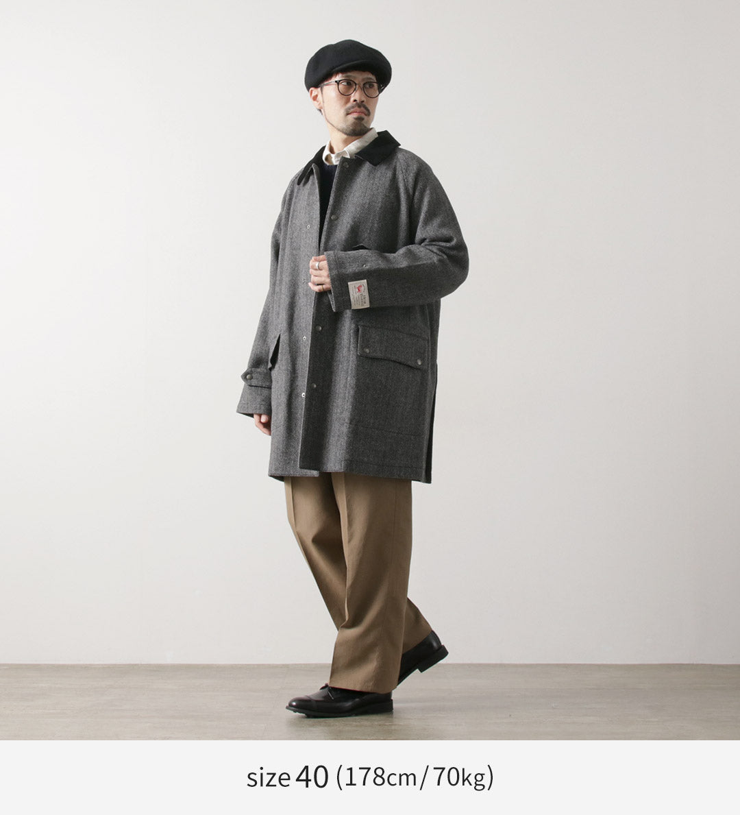 TRADITIONAL WEATHERWEAR / HARROGATE mid-length field coat