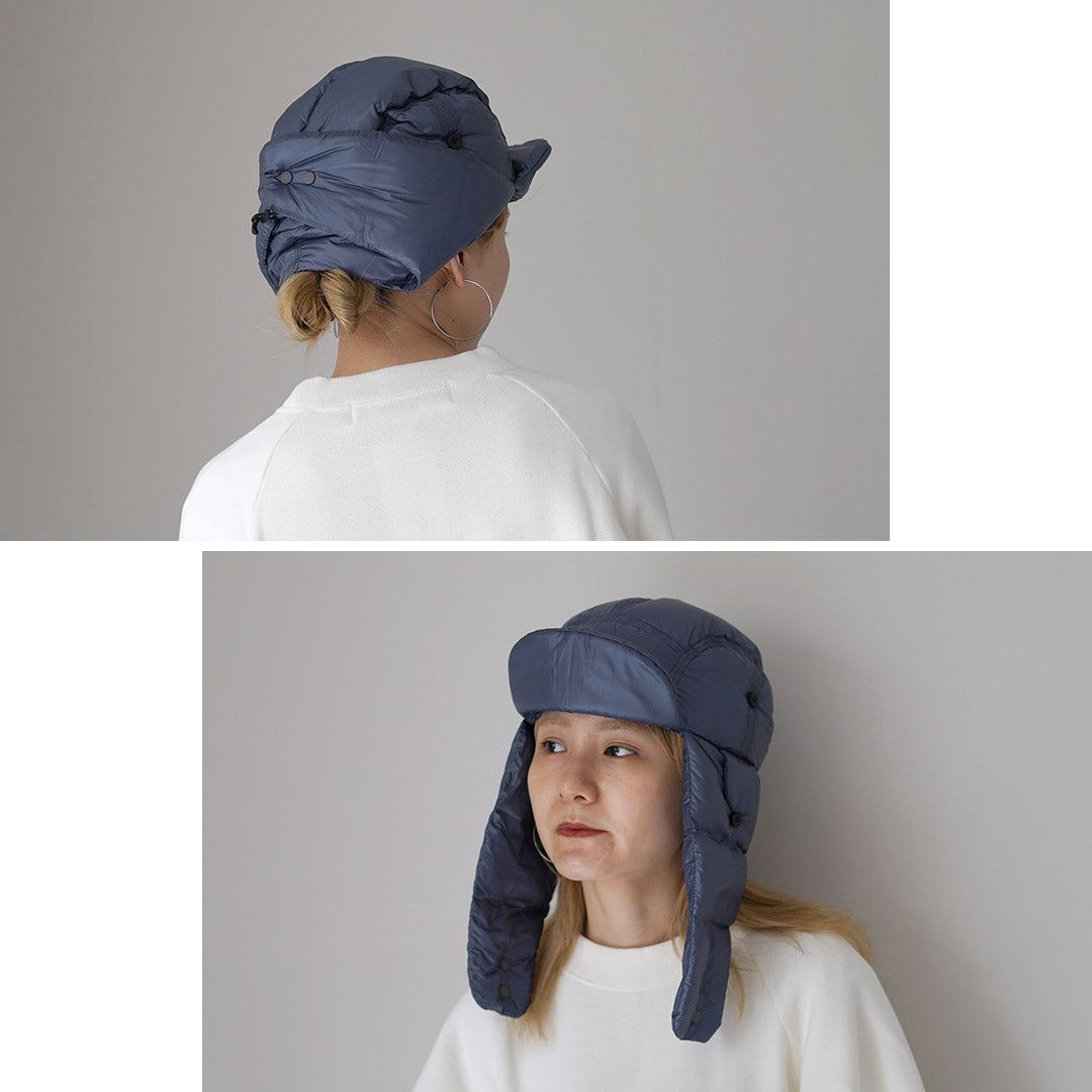 NANGA / Mountain Lodge Down Ear Flap Cap