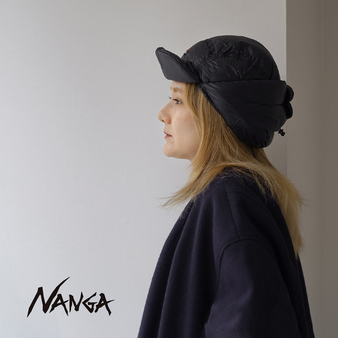 NANGA / Mountain Lodge Down Ear Flap Cap