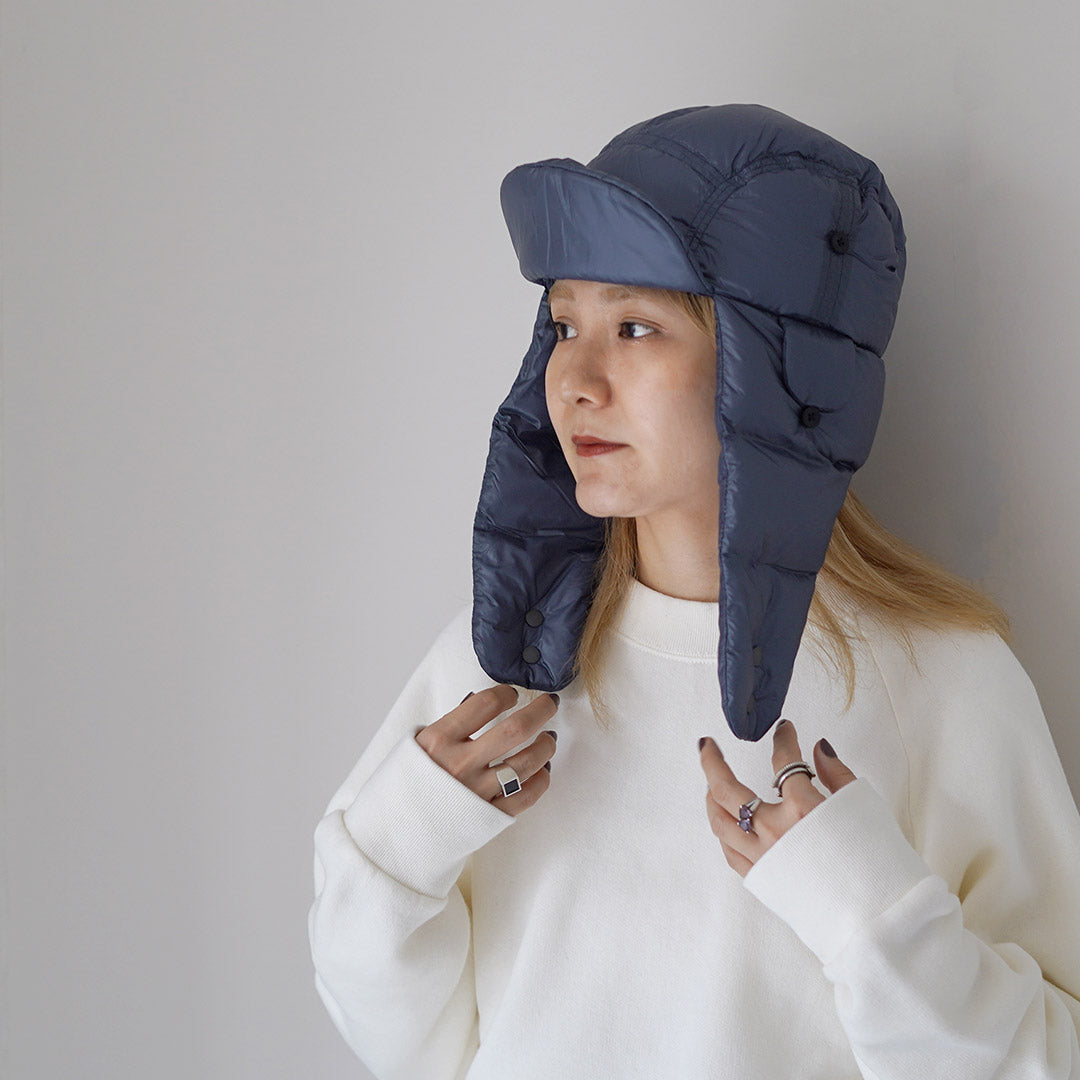 NANGA / Mountain Lodge Down Ear Flap Cap