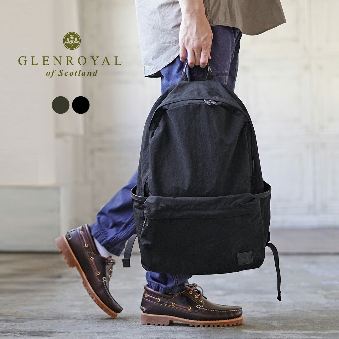 GLENROYAL / Round Daypack Nylon Tussah