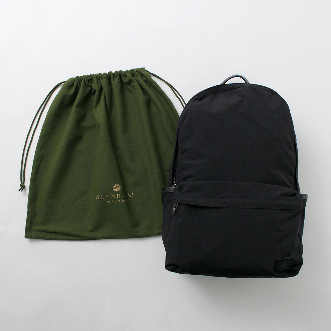 GLENROYAL / Round Daypack Nylon Tussah