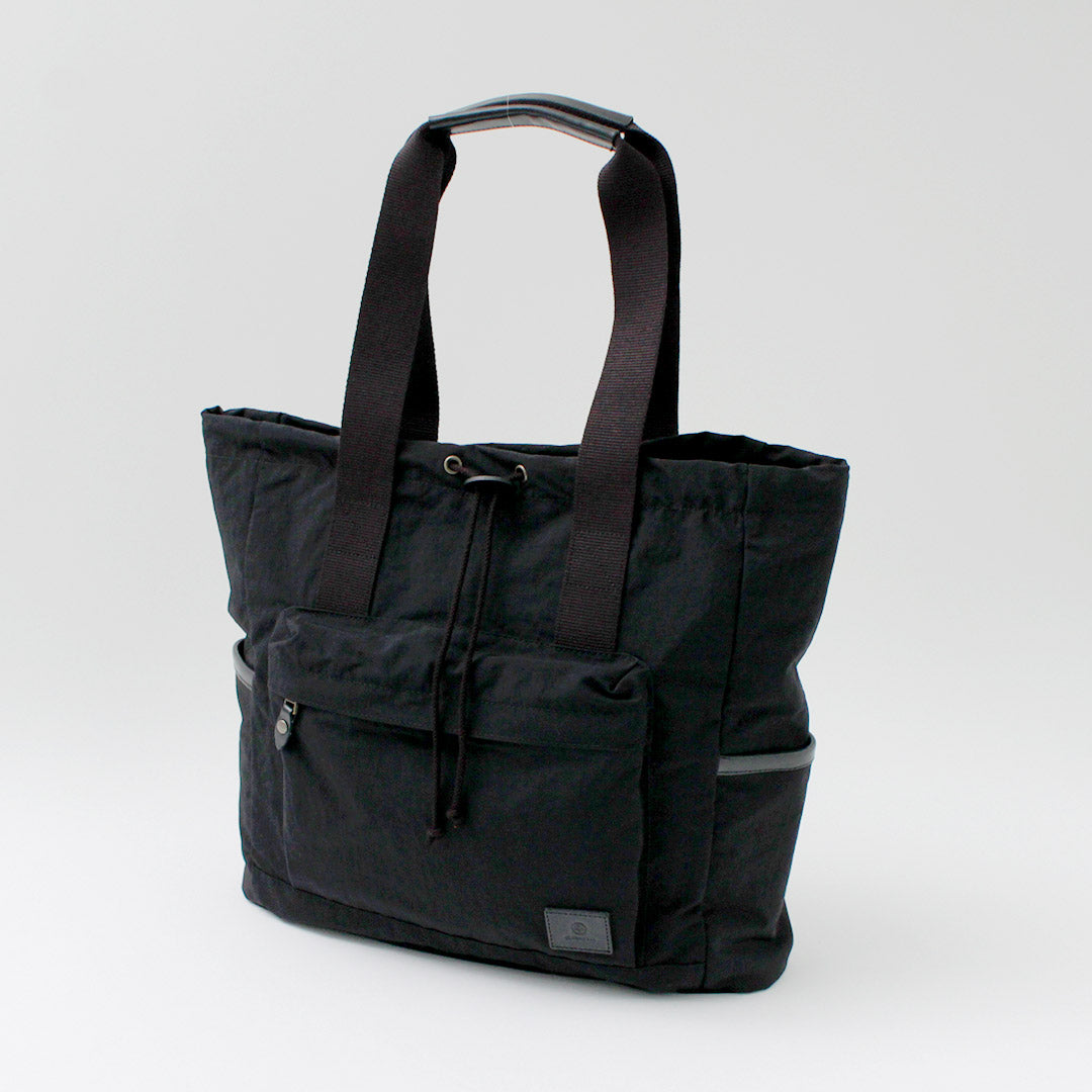 GLENROYAL / Drawcord Tote Bag Nylon Tassar