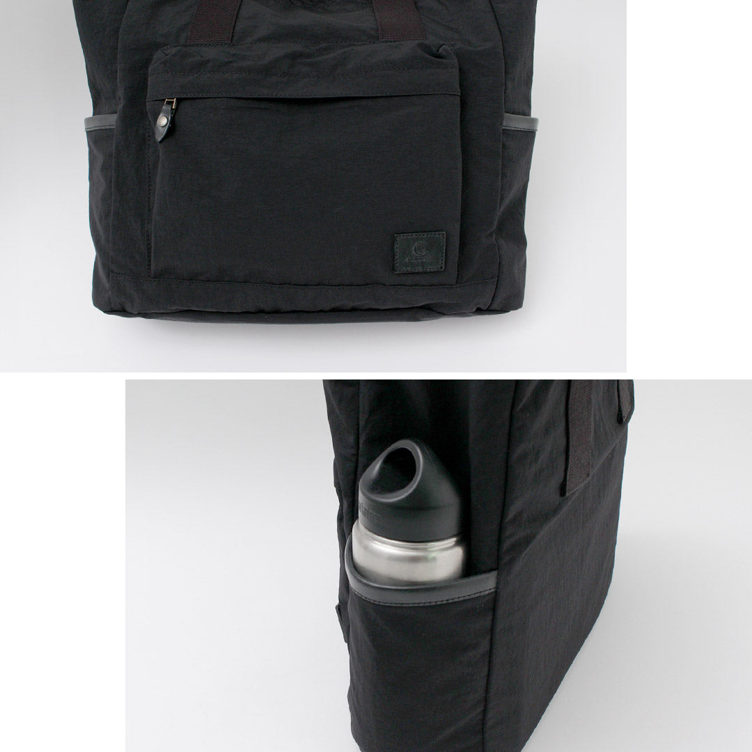 GLENROYAL / Drawcord Tote Bag Nylon Tassar