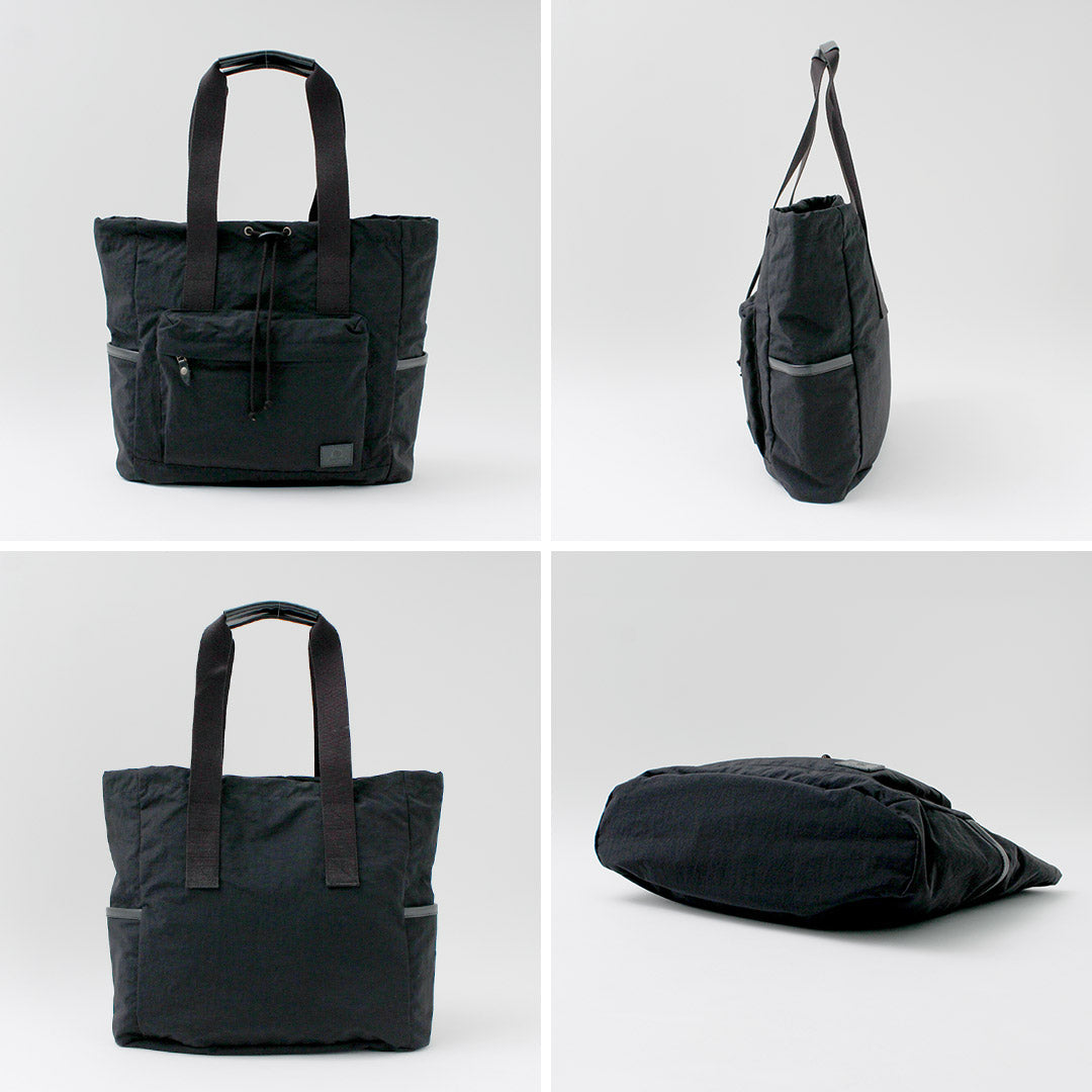 GLENROYAL / Drawcord Tote Bag Nylon Tassar