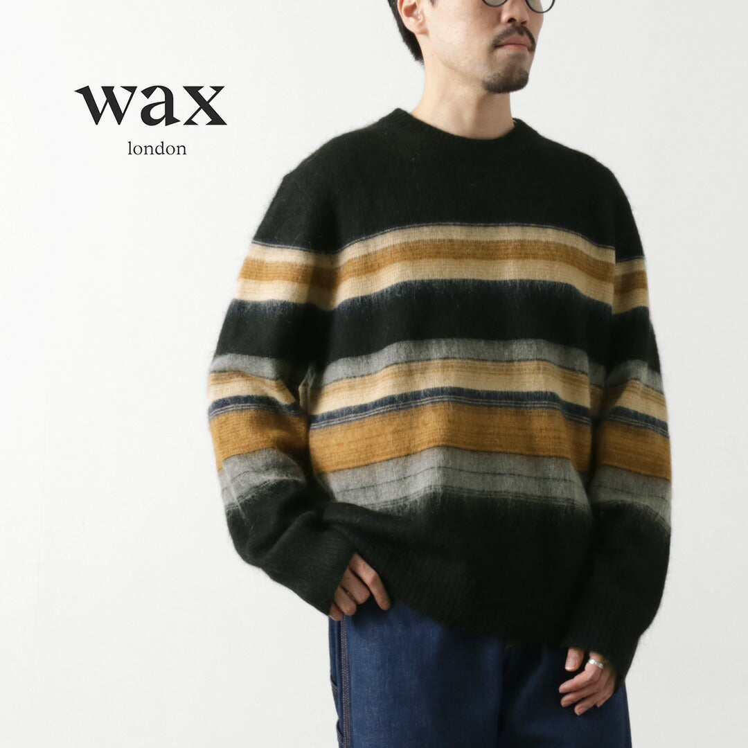 WAX LONDON / Wild Crew Knit Blush Stripe