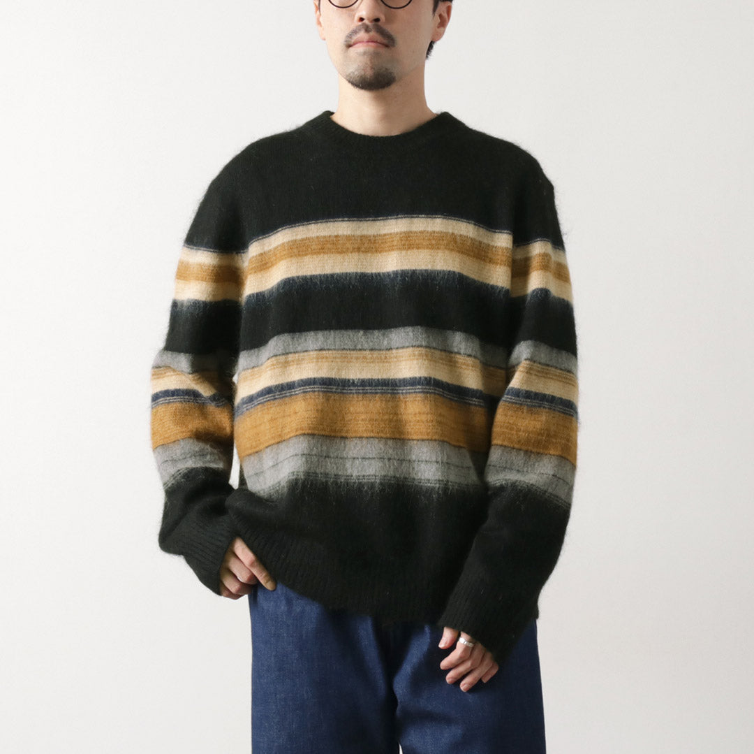 WAX LONDON / Wild Crew Knit Blush Stripe