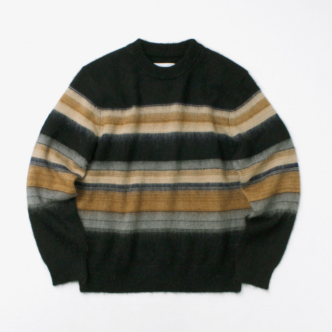 WAX LONDON / Wild Crew Knit Blush Stripe