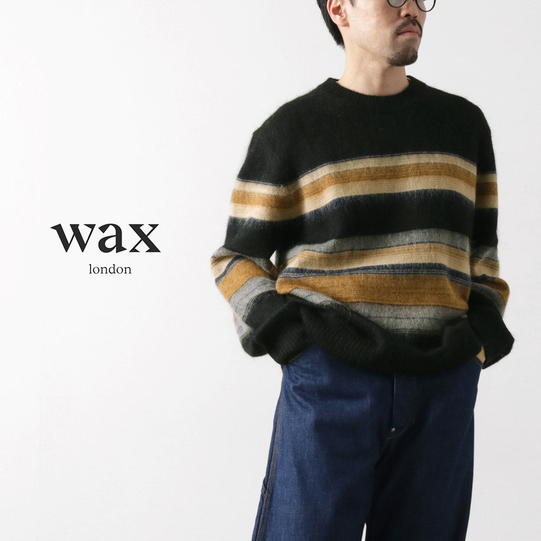 WAX LONDON / Wild Crew Knit Blush Stripe